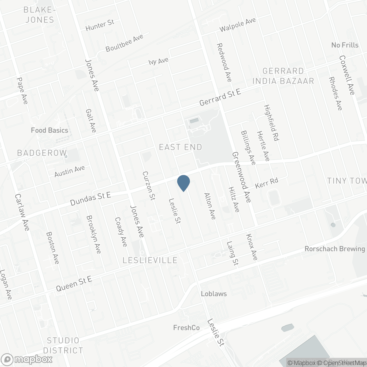 110 HASTINGS AVENUE, Toronto, Ontario M4L 2L2